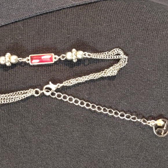 💎 Red and gold colored necklace - Picture 4 of 9